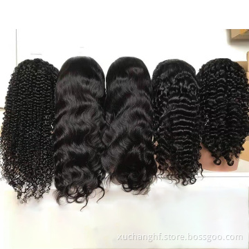 Super Invisible 13x6 hd frontal wig, mink raw Brazilian human hair 13x6 transparent hd lace front wigs for black women